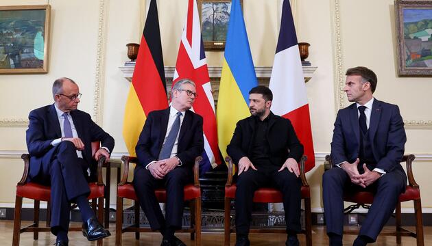 Beratungen mit europäischen Partnern in London