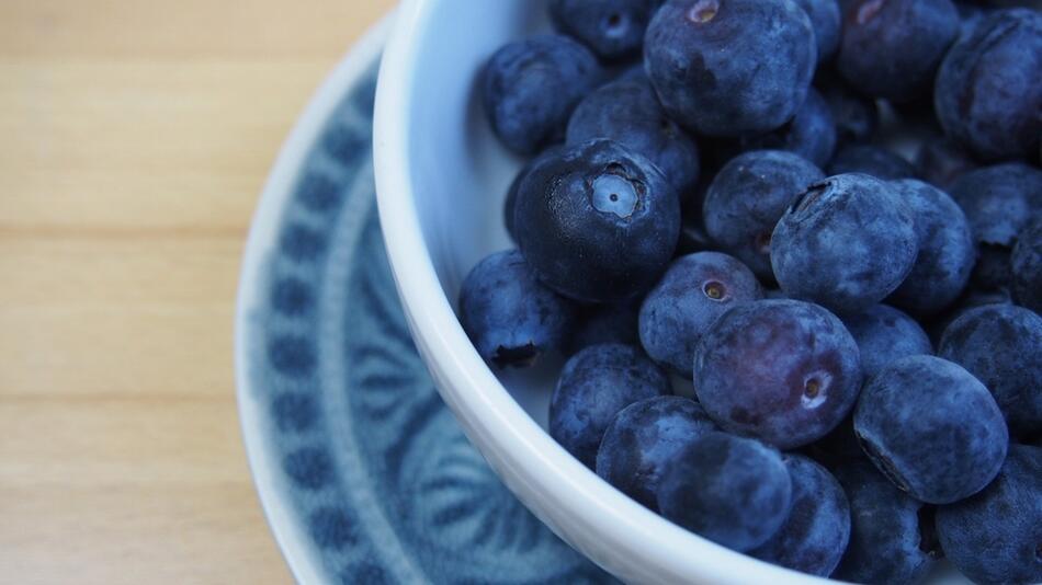 blaubeeren heidelbeeren waschen