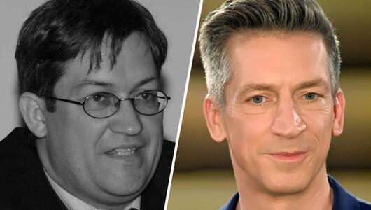 Steffen Hallaschka (r.) trauert um seinen Bruder Andreas.