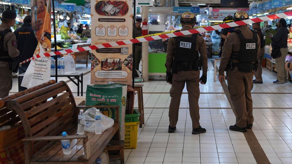 Tote durch Schussverletzungen in Bangkok