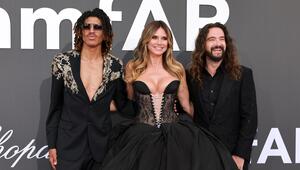 Heidi Klum, Sohn Henry (r.), Tom Kaulitz 