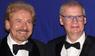 Thomas Gottschalk (l.) gratuliert Günther Jauch zum 70. Geburtstag.