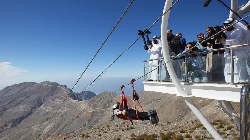 Zipline in Ras al Khaimah