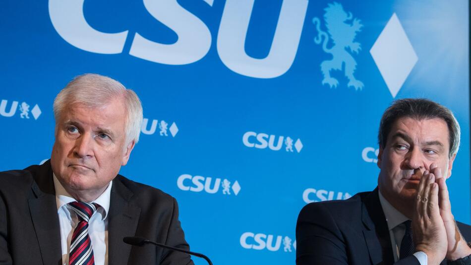 CSU - Seehofer und Söder