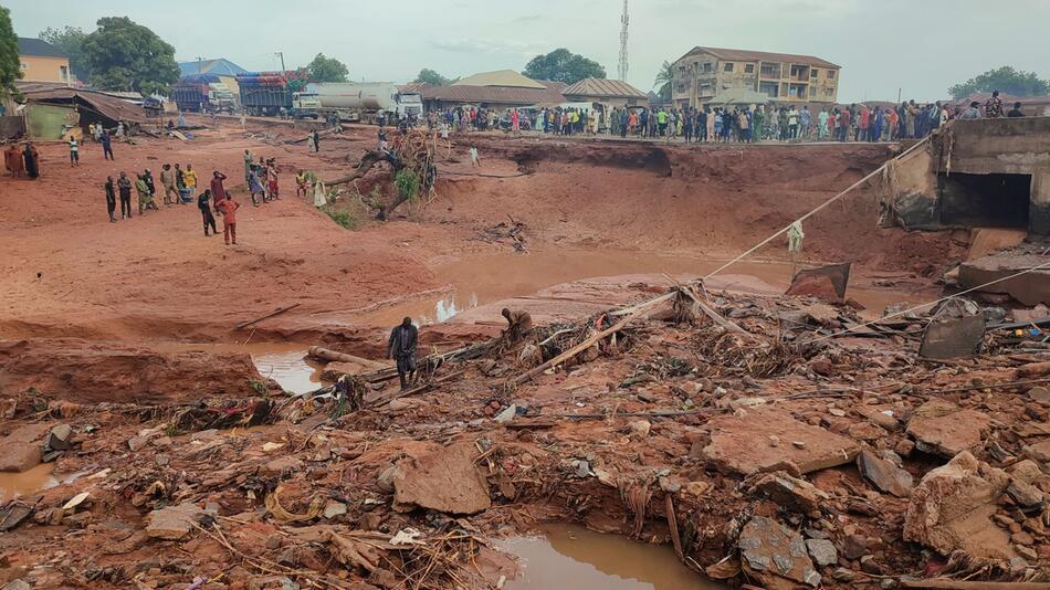 Überschwemmungen in Nigeria