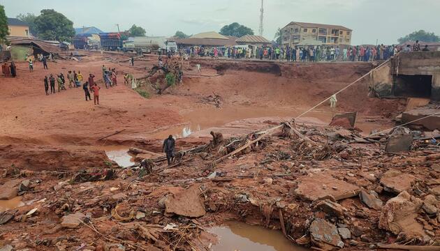 Überschwemmungen in Nigeria