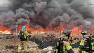 Feuer zerstört Armenviertel in Südkorea 