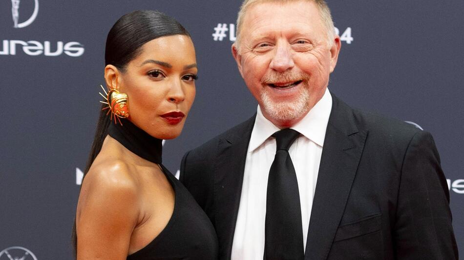 Boris Becker und Lilian de Carvalho Monteiro, hier im April in Madrid, wollen den Bund fürs ...