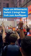 Hype um Mitternacht: Switch 2 bringt New York zum Ausflippen