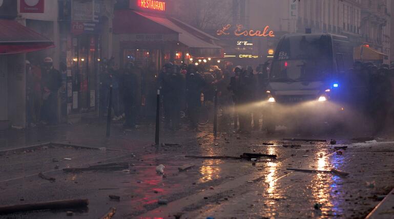 Proteste in Paris