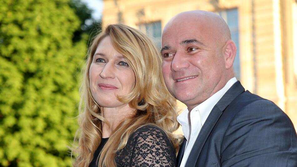 Steffi Graf und Andre Agassi