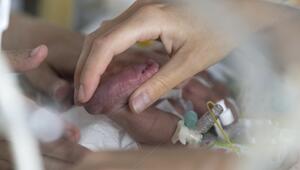 Fuss eines Neugeborenen