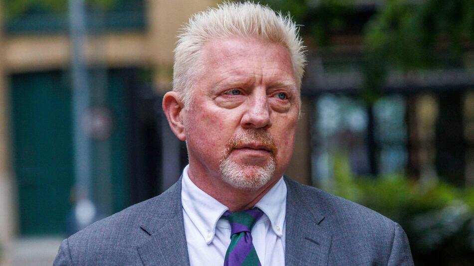 Boris Becker im April 2022 vor dem Londoner Gericht.