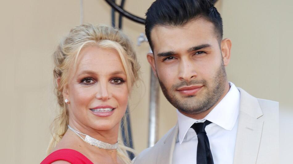 Britney Spears und Sam Asghari in glücklichen Zeiten.