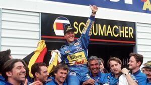 Michael Schumacher fuhr 1994 für das Team Benetton-Ford.