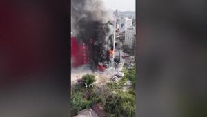 Grossbrand verwüstet Wohnhaus in Tirana