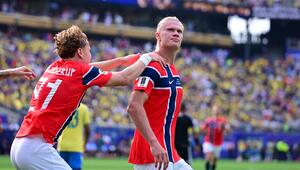 Wieder einmal der Entscheider bei Norwegen: Stürmer-Star Erling Haaland.