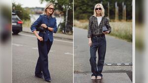 Dunkle Indigo-Jeans und slouchy Modelle gehören zu den coolsten Denim-Trends der Saison.