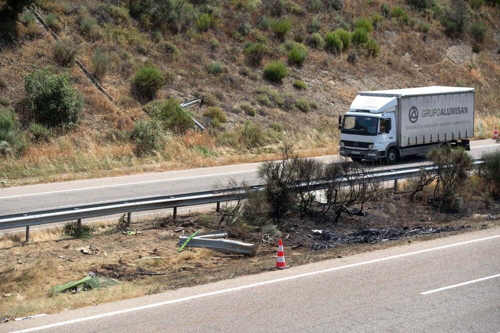 Tod von Diogo Jota - Unfallort Spanien