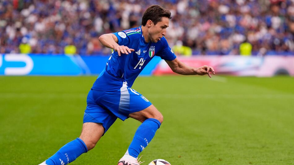 Federico Chiesa war bei der EM 2024 für Italien im Einsatz.