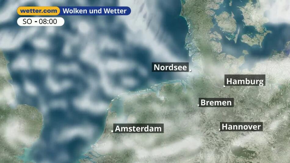 "Nordsee: Dein Wetter für Deine Region!"