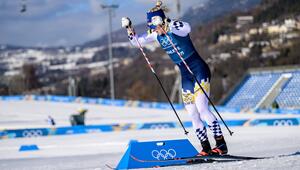 Die Schwedin Jonna Sundling beim Training für die Olympischen Winterspiele im italienischen Tesero.
