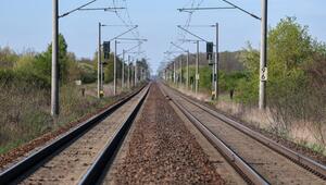Bahnstrecke bei Leipzig