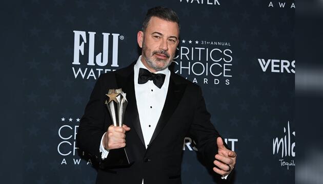Erfolg für Jimmy Kimmel: Er gewann die Auszeichnung für die beste Talkshow.