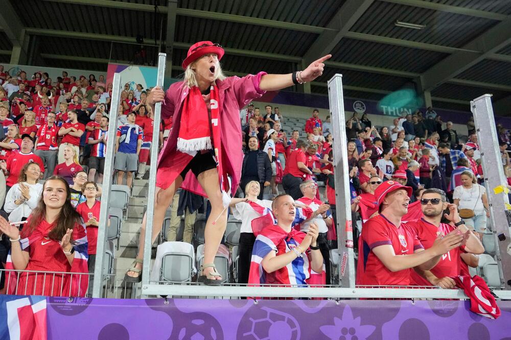Norwegische EM-Fans