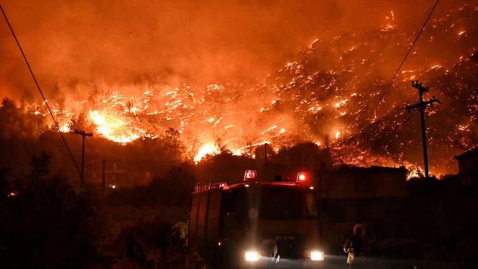 Waldbrand in Griechenland