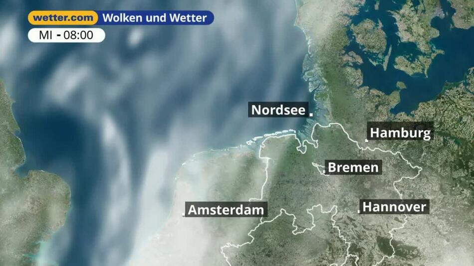 "Nordsee: Dein Wetter für Deine Region!"