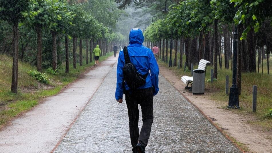 Regenjacke waschen