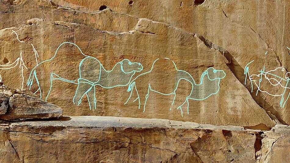 Über 10.000 Jahre alt: Felsbilder in der Wüste