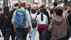 Menschen in der Fussgängerzone