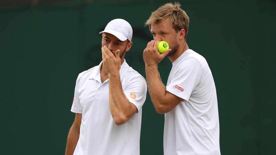 Tim Pütz und Kevin Krawietz im Doppel-Viertelfinale von Wimbledon