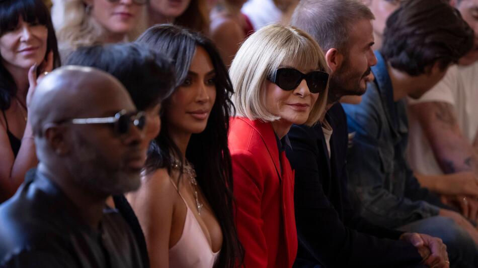 Kim Kardashian, Anna Wintour, David Beckham