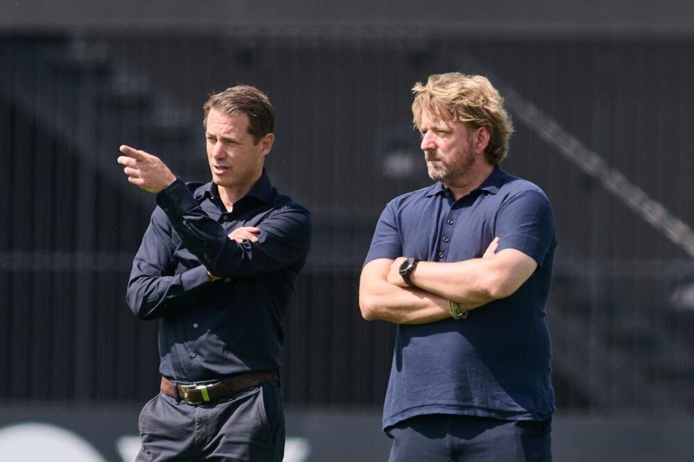 Lars Ricken und Sven Mislintat