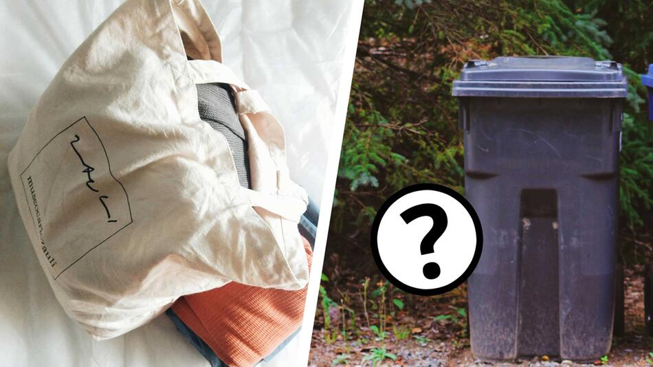 Kleidung im Restmüll verboten? Wie du Altkleider richtig entsorgst
