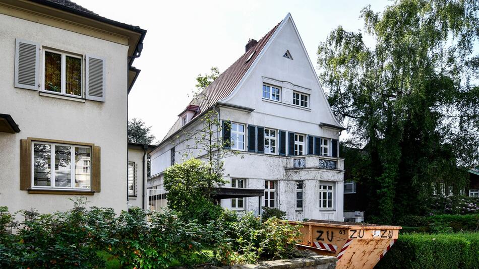 Altbausanierung an einem Einfamilienhaus