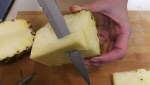 Ananas schneiden