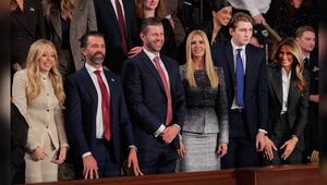 Die Trump-Familie in Washington: (l. n. r.) Tiffany Trump, Donald Trump Jr., Eric Trump, Ivanka ...