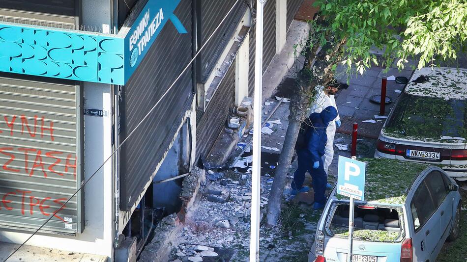 Bombenexplosion in Thessaloniki