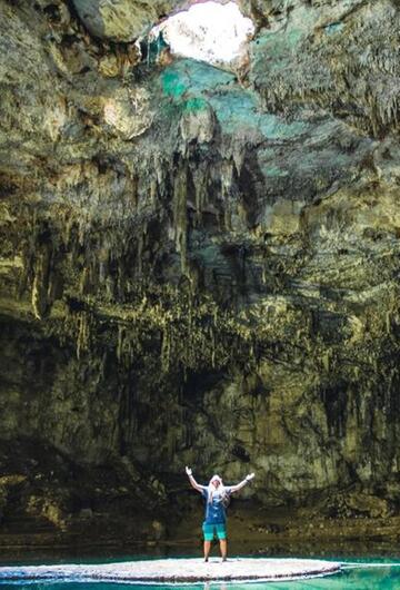 Höhle in Mexiko