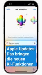 Apple Updates: Das bringen die neuen KI-Funktionen