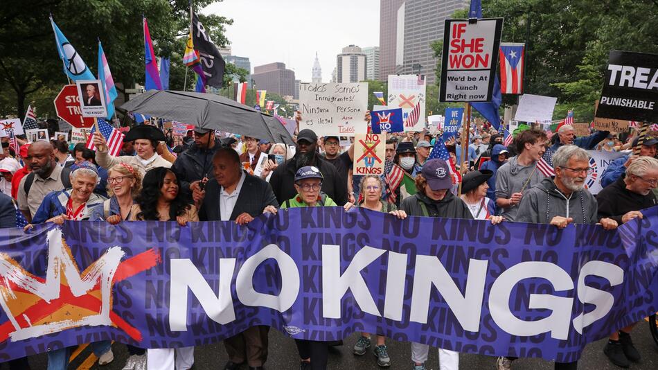 "No Kings"-Proteste in Pennsylvania