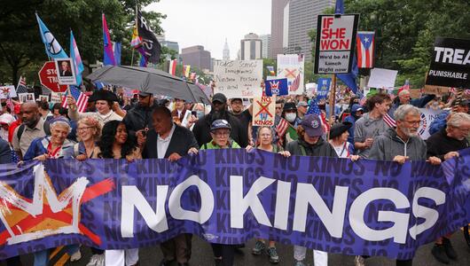 "No Kings"-Proteste in Pennsylvania