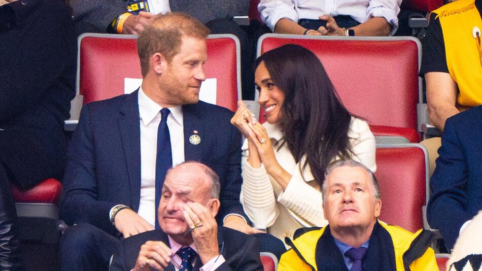 Prinz Harry und Herzogin Meghan bei der Eröffnung der Invictus Games 2025.