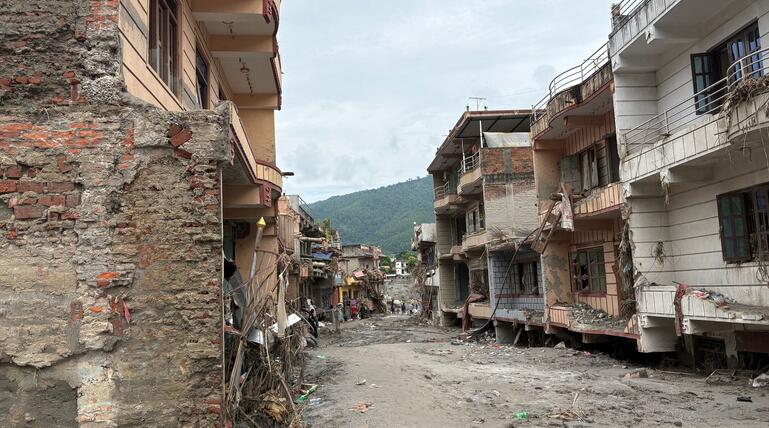 Sturzflut im Himalaya - Nepal