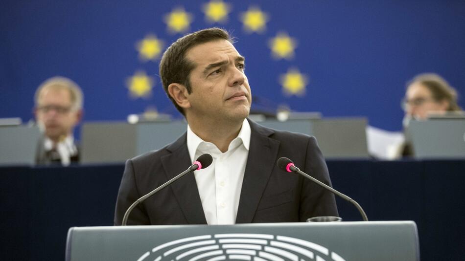 Plenarsitzung des EU-Parlaments - Tsipras