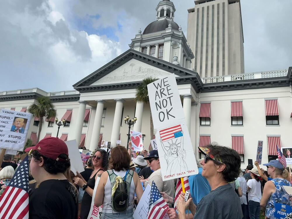 "No Kings"-Proteste in Florida